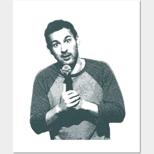 Comedian Mark Normand Portrait Posters and Art